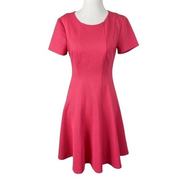 Rebecca Taylor Pink Fit and Flare Dress - Picture 1 of 11
